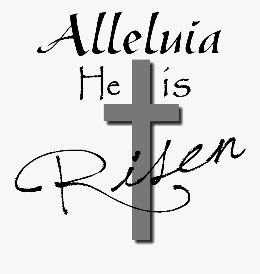 Easter Clipart Religious - Easter Religious Clip Art Black And White, Transparent Clipart