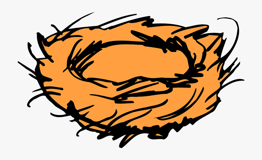 Nest Clipart Png - Bird Nest Clip Art, Transparent Clipart