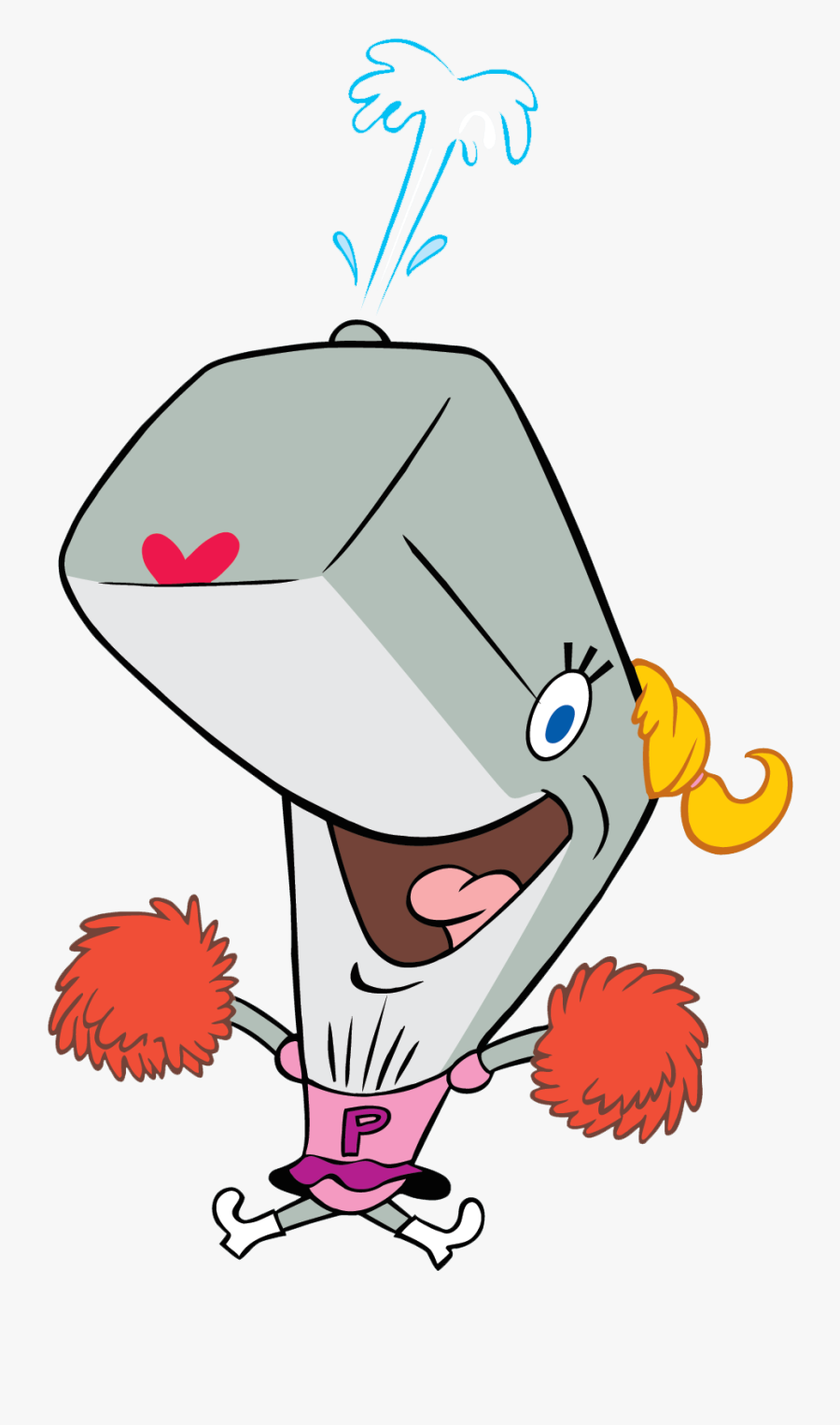 Image Squarepants Pearl Krabs - Pearl From Spongebob Png, Transparent Clipart
