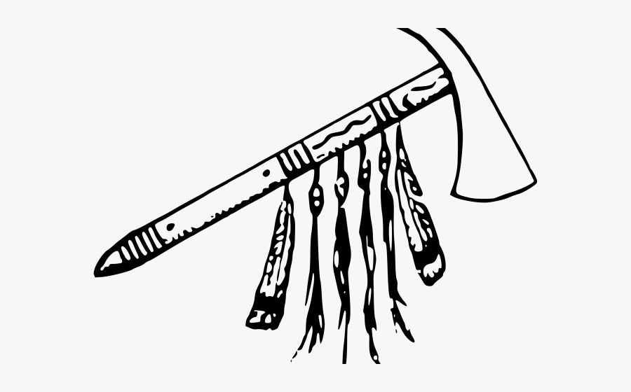 Transparent Pick Axe Clipart - Bow And Arrows Native American Used, Transparent Clipart