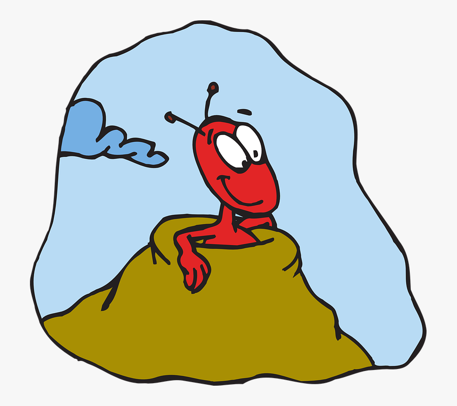Ant Clipart Ant Nest - Ant In An Anthill Clip Art, Transparent Clipart