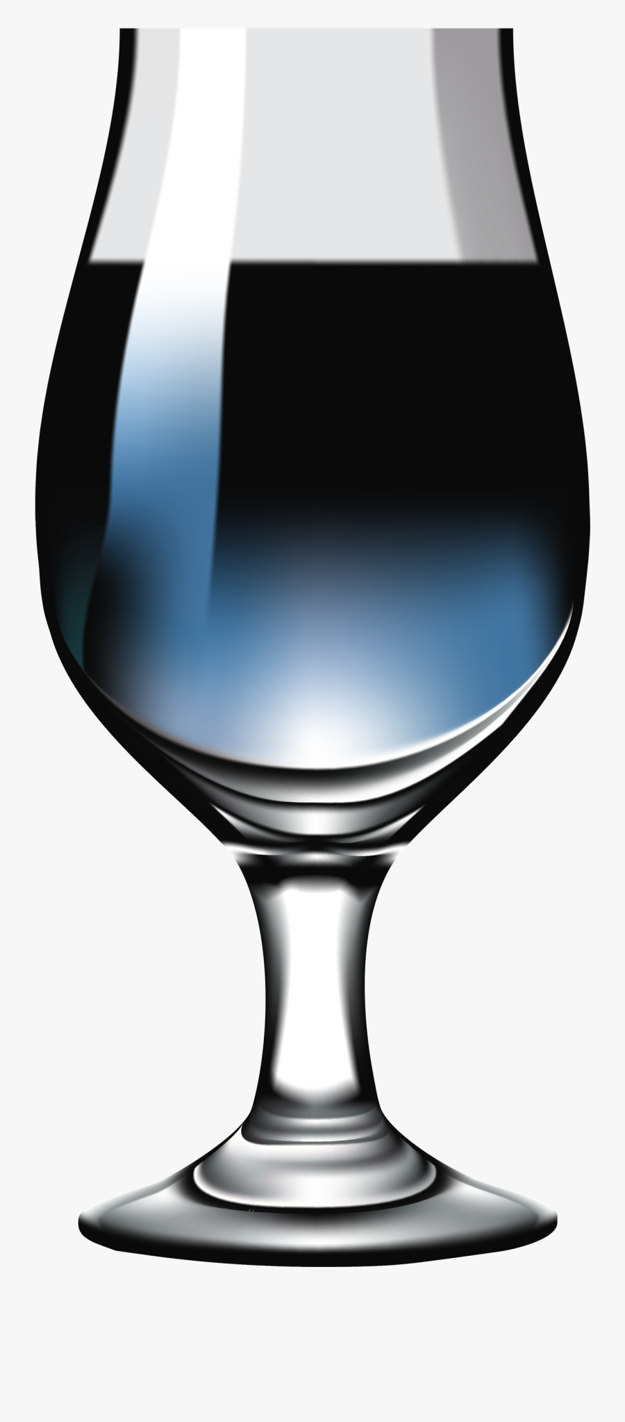 Blue Drink Png Clipart - Champagne Stemware, Transparent Clipart