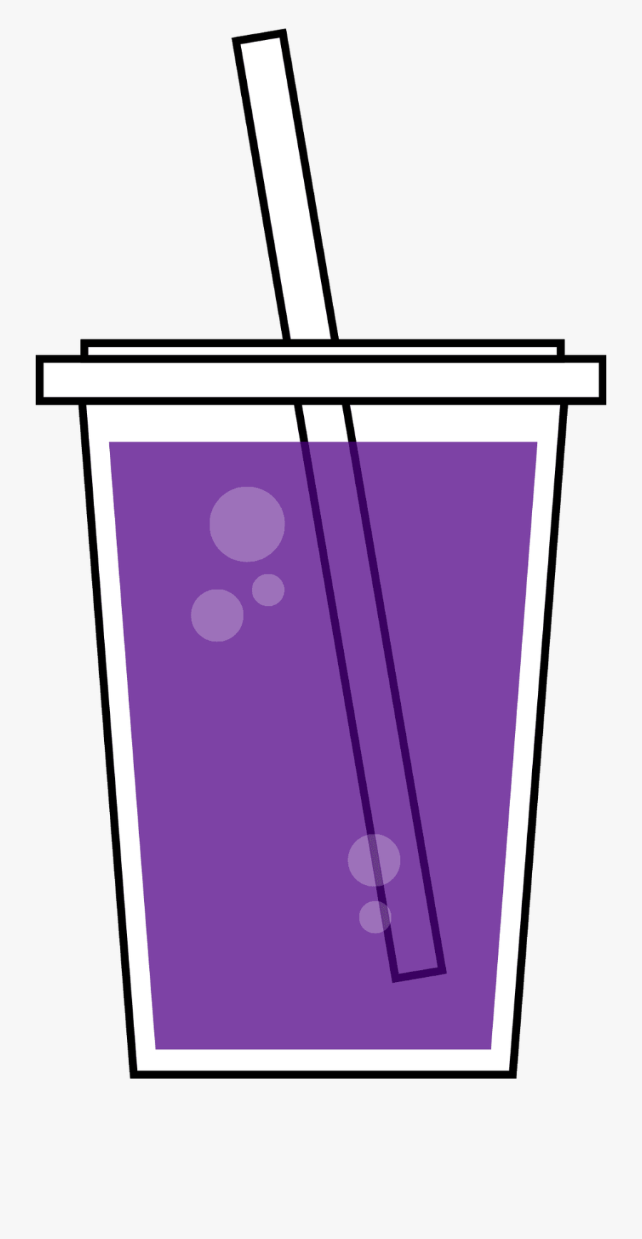 Purple Drink Clipart - Clip Art Purple Drink, Transparent Clipart