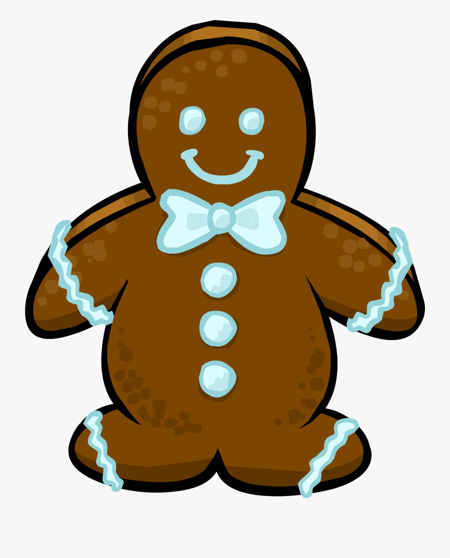 Transparent Gingerbread Man Clipart - Gingerbread Man Sprite, Transparent Clipart