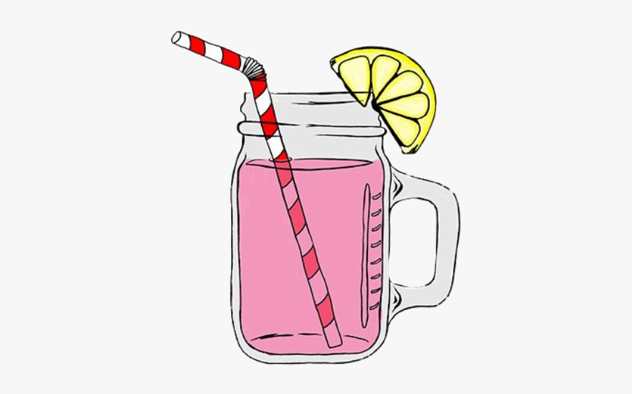 Pink Lemonade Clipart, Transparent Clipart