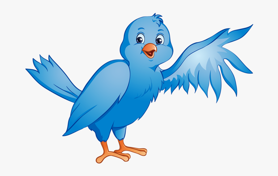 Blue Bird Cartoon In A Nest - Life Some Amazing Facts, Transparent Clipart
