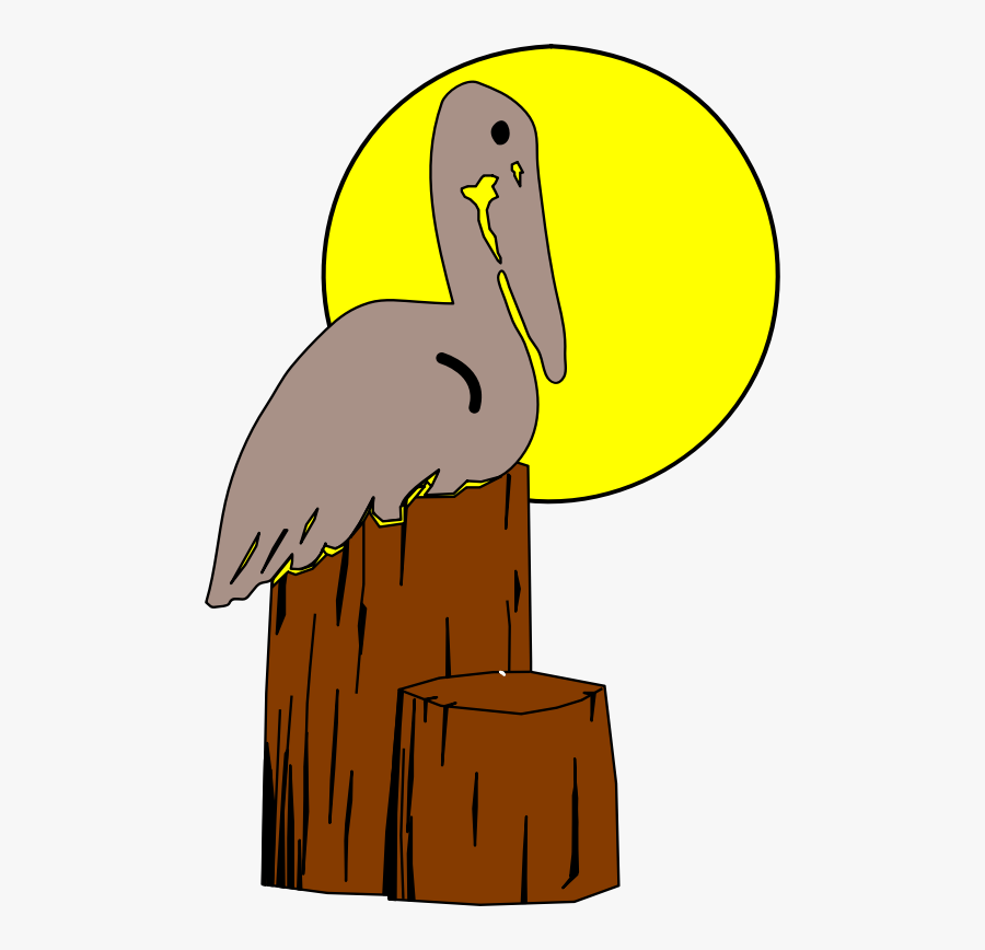 Water Bird,artwork,yellow - Louisiana Birds Clip Art, Transparent Clipart