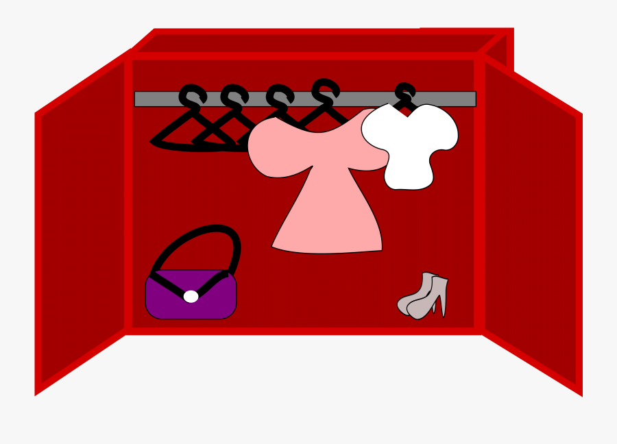 Coat Closet Clipart - Closet Clipart Png, Transparent Clipart