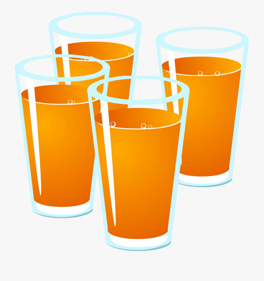 Juices Clip Art, Transparent Clipart