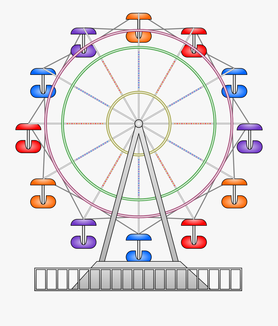 Ferris Wheel Px Free Images A - Ferris Wheel Png Transparent, Transparent Clipart