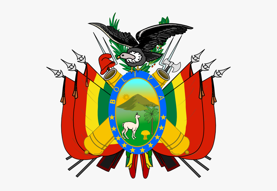 Free Vector Coat Of Arms Of Bolivia Clip Art - Bolivia Emblem, Transparent Clipart