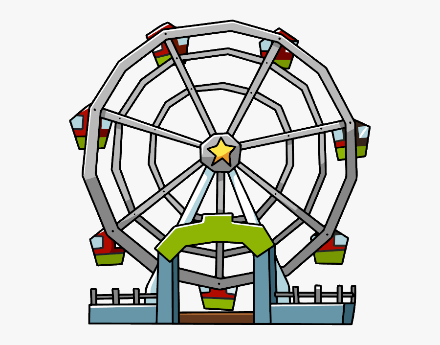 Ferris Wheel Png - Portable Network Graphics, Transparent Clipart