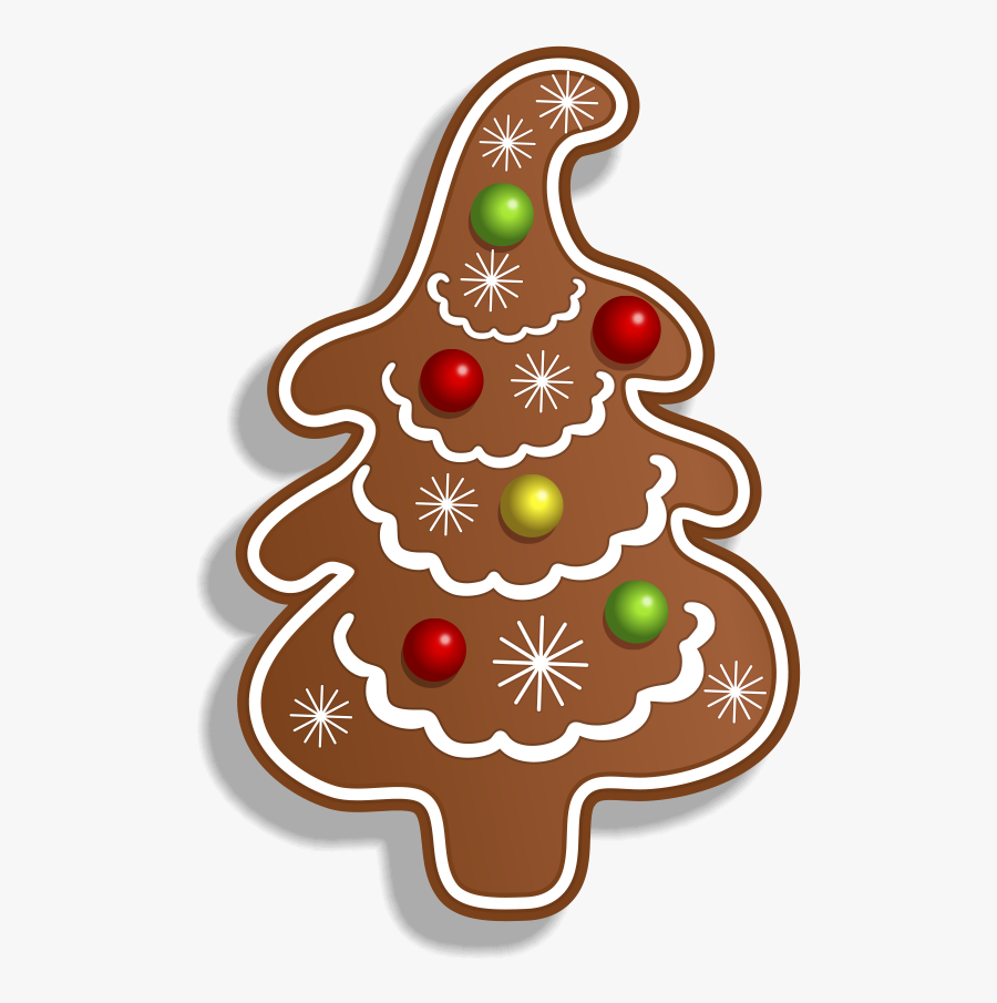Christmas Tree Clipart Gingerbread - Pain D Épice Png, Transparent Clipart