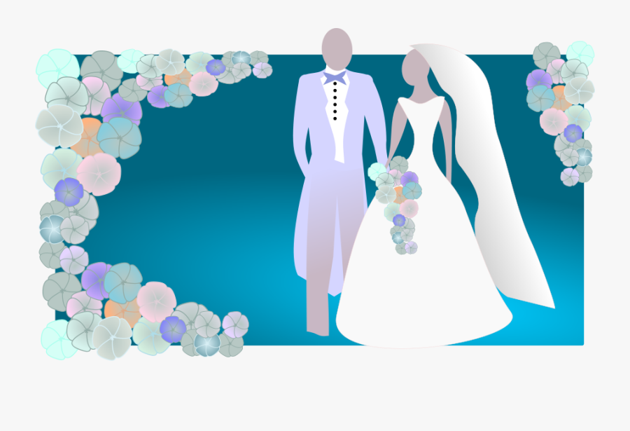 Bride And Groom Clipart Free Wedding Graphics - Bride And Groom Images Clipart, Transparent Clipart