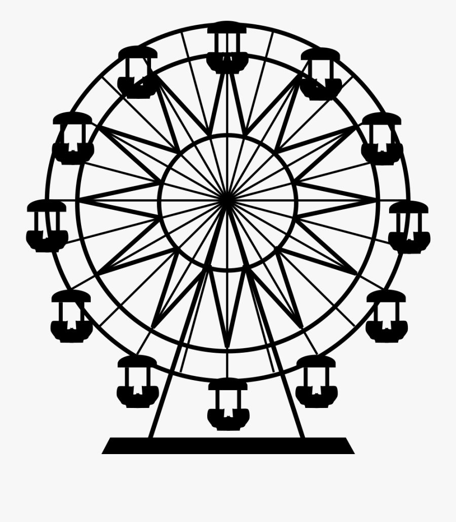 "
 Class="lazyload Lazyload Mirage Cloudzoom Featured - Ferris Wheel Silhouette Png, Transparent Clipart