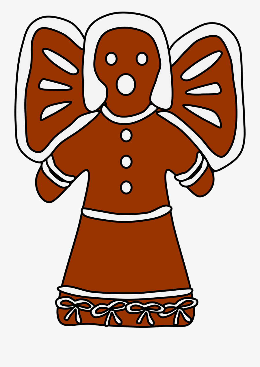 Food,artwork,fictional Character - Gingerbread, Transparent Clipart