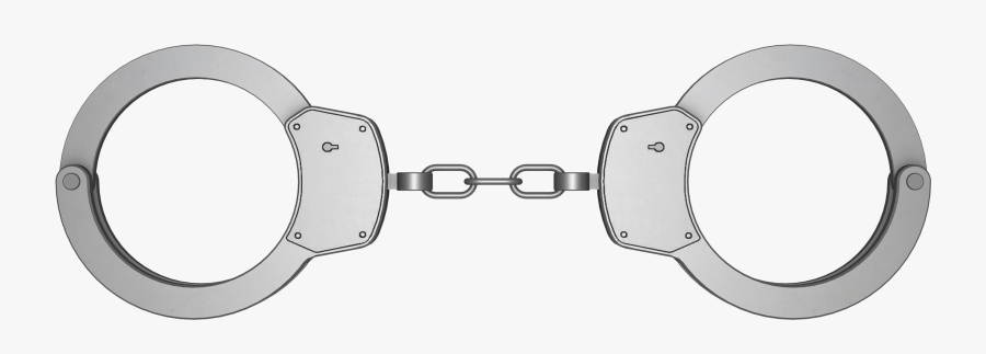 Handcuff Clip Non Metallic - Handcuffs Png Transparent, Transparent Clipart