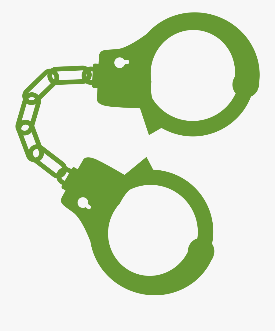 Handcuff Icon Png - Transparent Background Handcuffed Clipart, Transparent Clipart