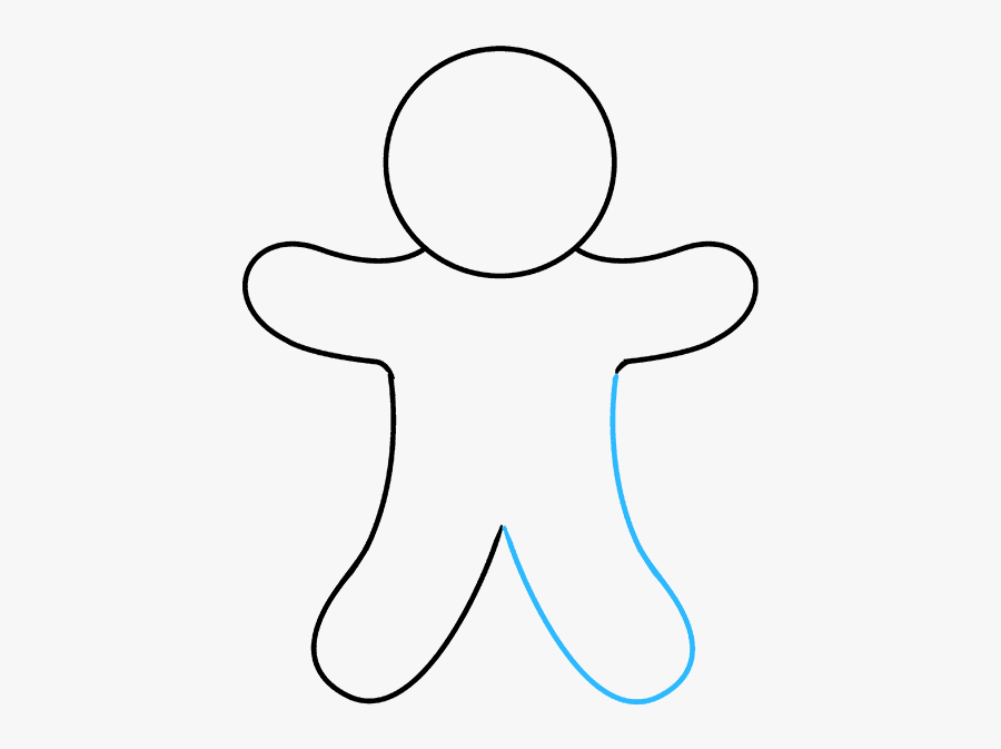 How To Draw A Gingerbread Man - Imagenes De Cooperativismo, Transparent Clipart