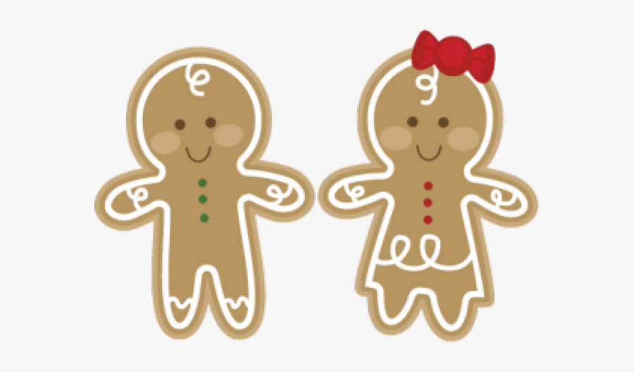 Gingerbread Man Clipart, Transparent Clipart