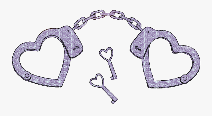 Popular And Trending Handcuffs Stickers On Picsart - Heart Handcuffs Clip Art, Transparent Clipart
