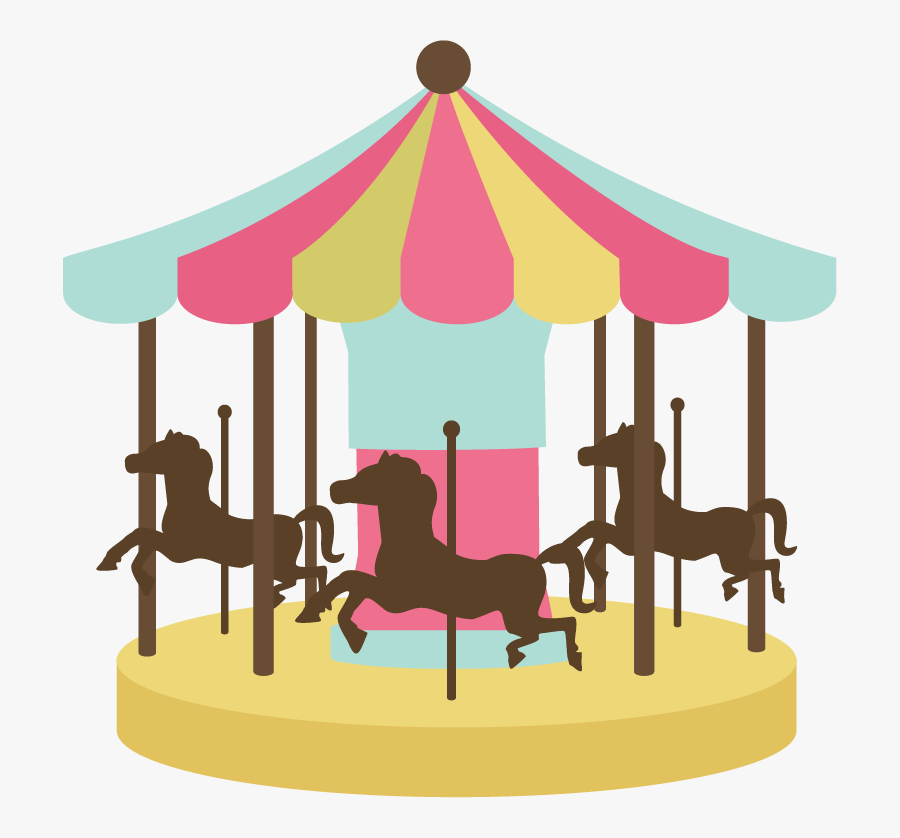 Circus Clipart Ferris Wheel - Carousel Png, Transparent Clipart