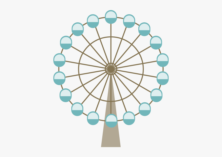Ferris Wheel Clipart, Transparent Clipart