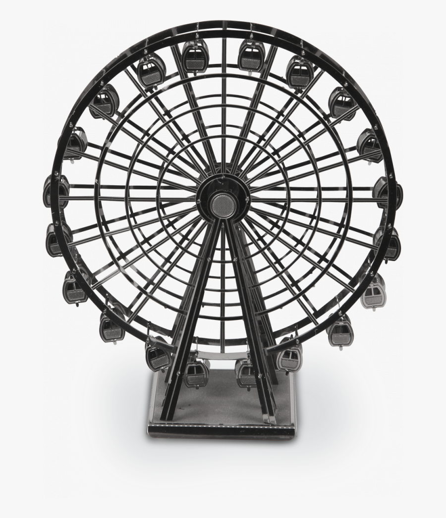 3d Ferris Wheel Png, Transparent Clipart