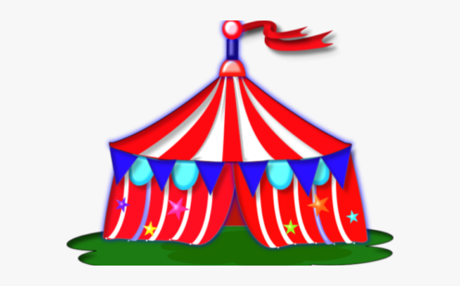 Transparent Tent Clipart - School Carnival Invitation Card, Transparent Clipart