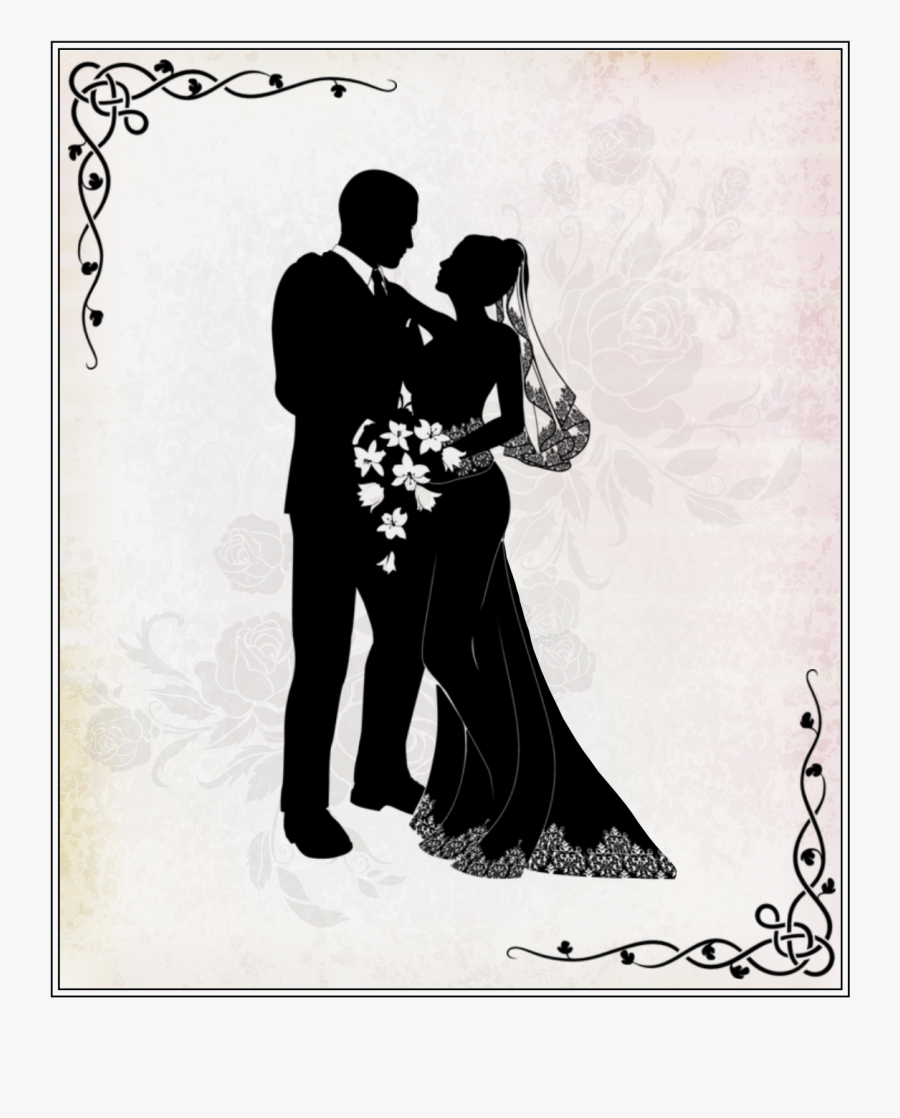 Transparent Vintage Bride And Groom Clipart - Transparent Wedding Clipart Png, Transparent Clipart