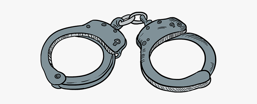 How To Draw Handcuffs - Draw Handcuffs, Transparent Clipart