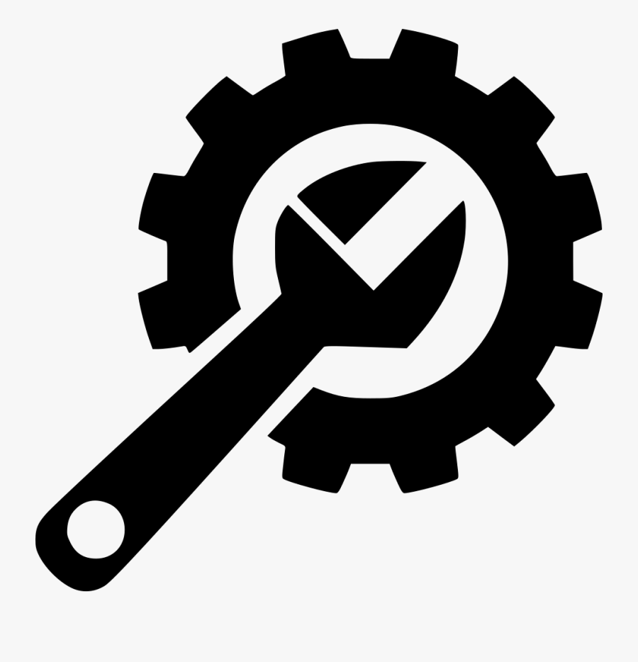 Wrench Clipart Gear Wrench - Wrench And Gear Icon, Transparent Clipart