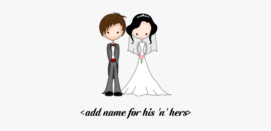 Image Royalty Free Bride And Groom Clipart - Save The Date Cartoon, Transparent Clipart