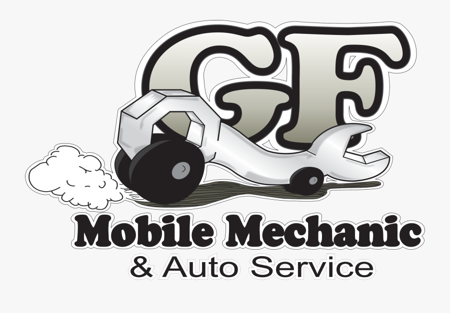 Mobile Mechanic Logo, Transparent Clipart