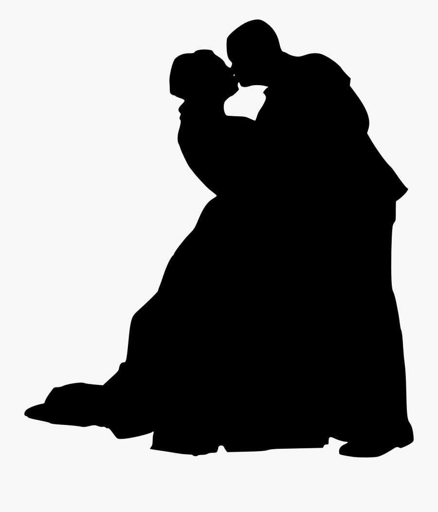 10 Bride And Groom Silhouette - Man In Robe Silhouette, Transparent Clipart