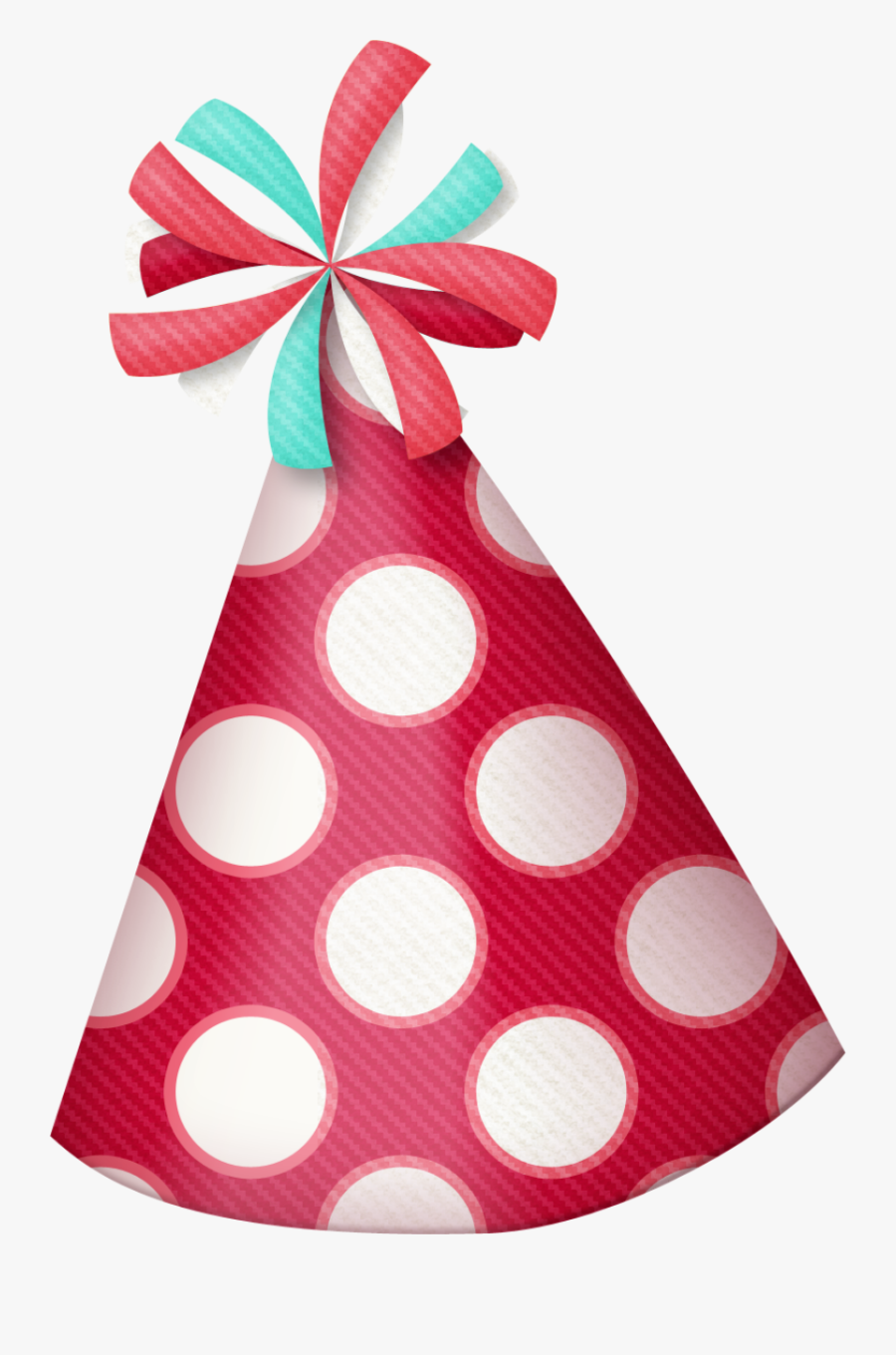 B *✿*birthday Wish - Birthday Hat Polka Dot, Transparent Clipart