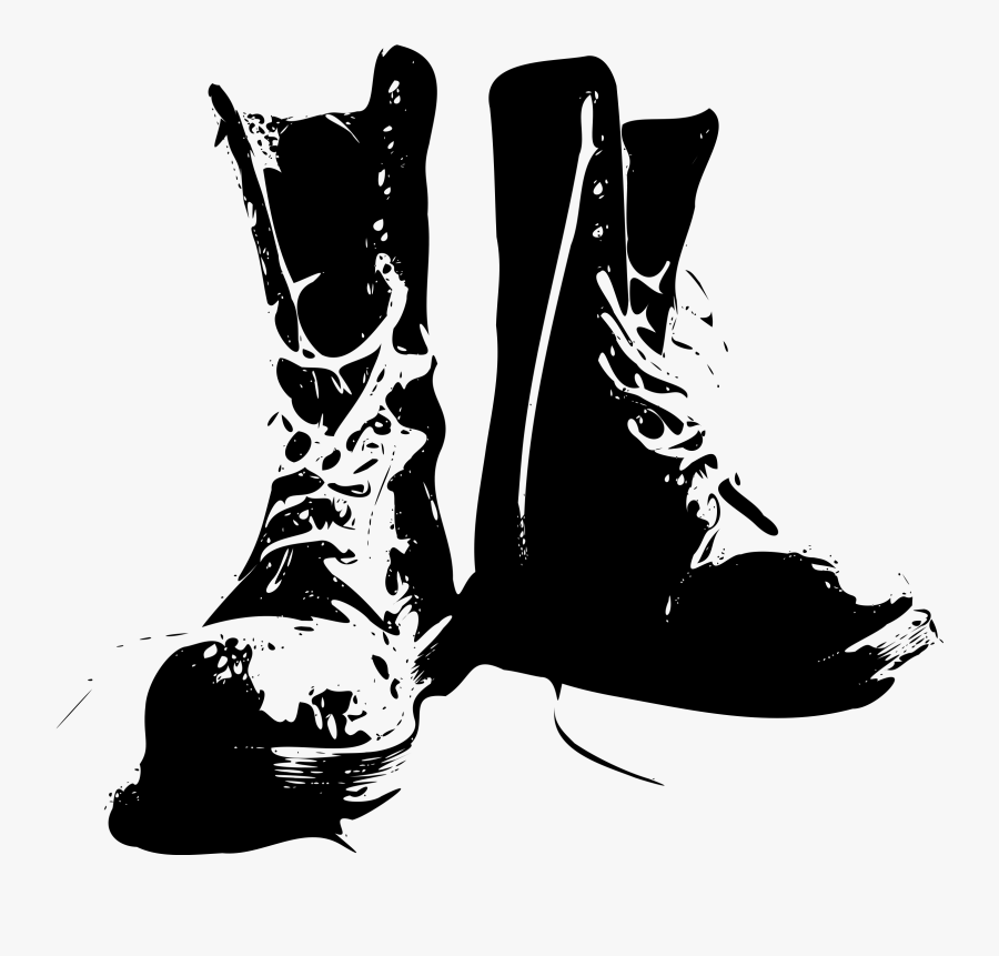 Boots Stiefel 3 - Skinhead Boots Png, Transparent Clipart