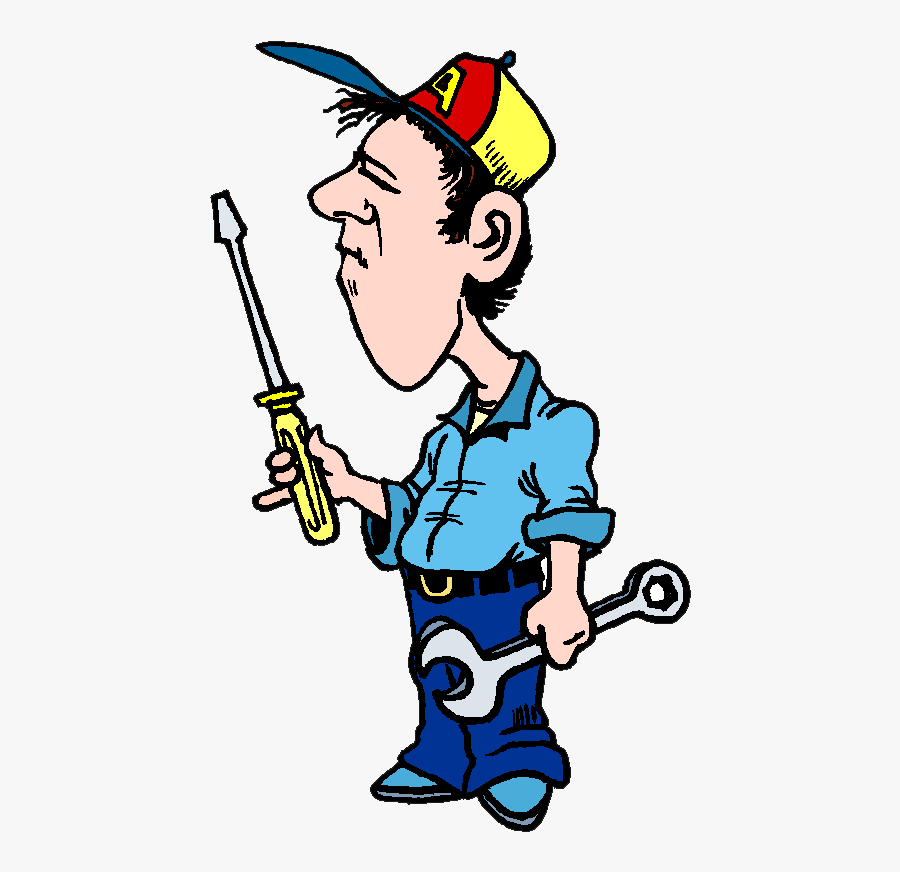 Mechanic Clipart Ship - Mechanic Cartoon Png, Transparent Clipart