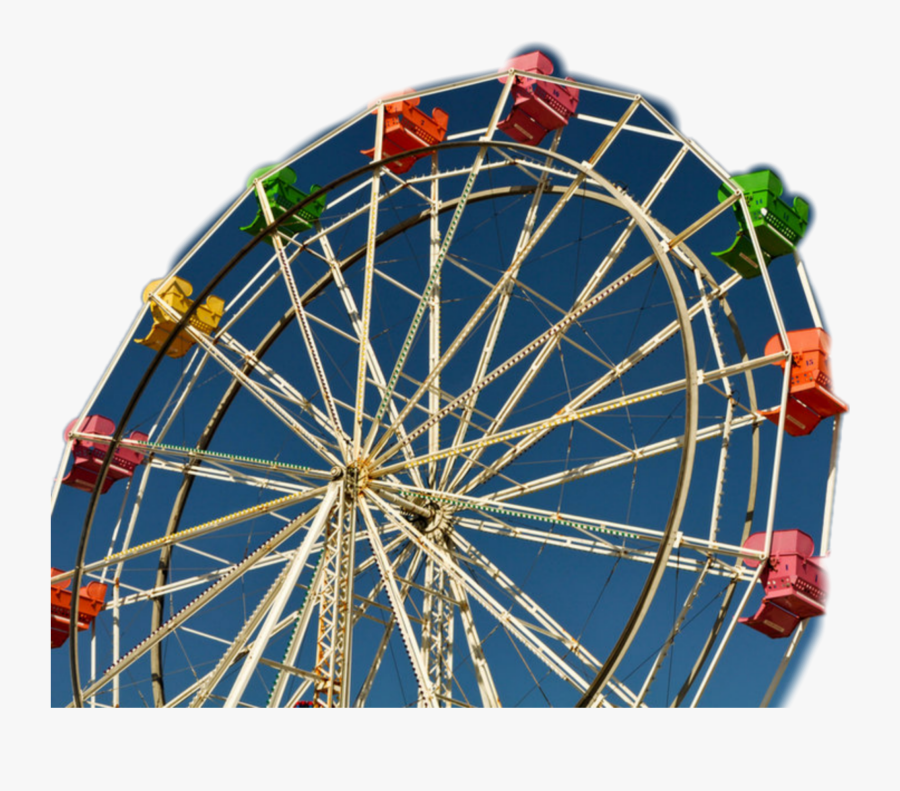 #niche #ferris #wheel #ferriswheel #aesthetic - Ferris Wheel Santa Cruz, Transparent Clipart
