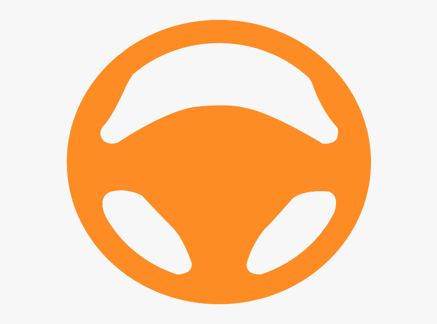 Black And White Steering Wheel Clip Art, Transparent Clipart