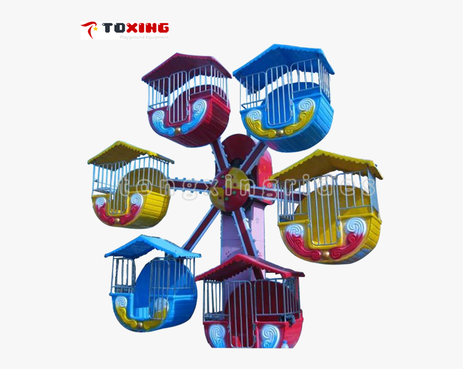 Ferris Wheel, Transparent Clipart