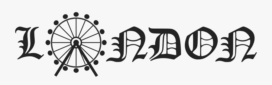 Black And White London Clipart, Transparent Clipart