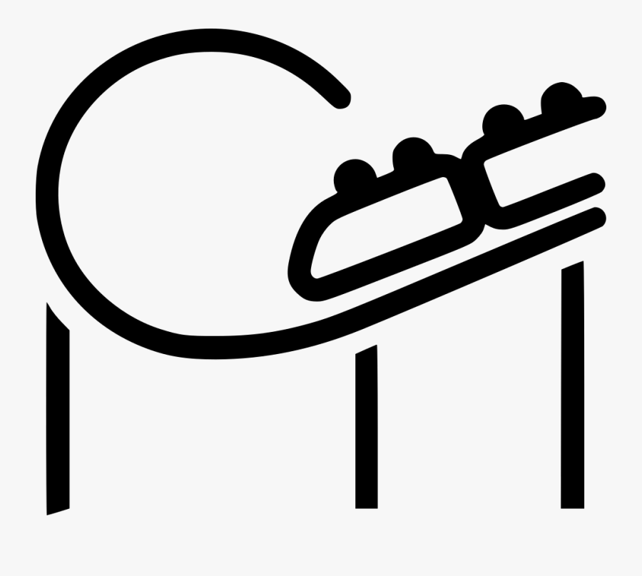 Cliparts For Free Download Rollercoaster Clipart Simple - Simple Roller Coaster Clip Art, Transparent Clipart