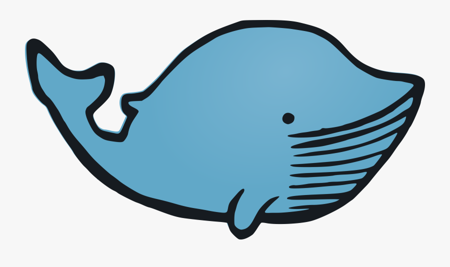 Clipart Whale - Big Fish Image Clipart, Transparent Clipart