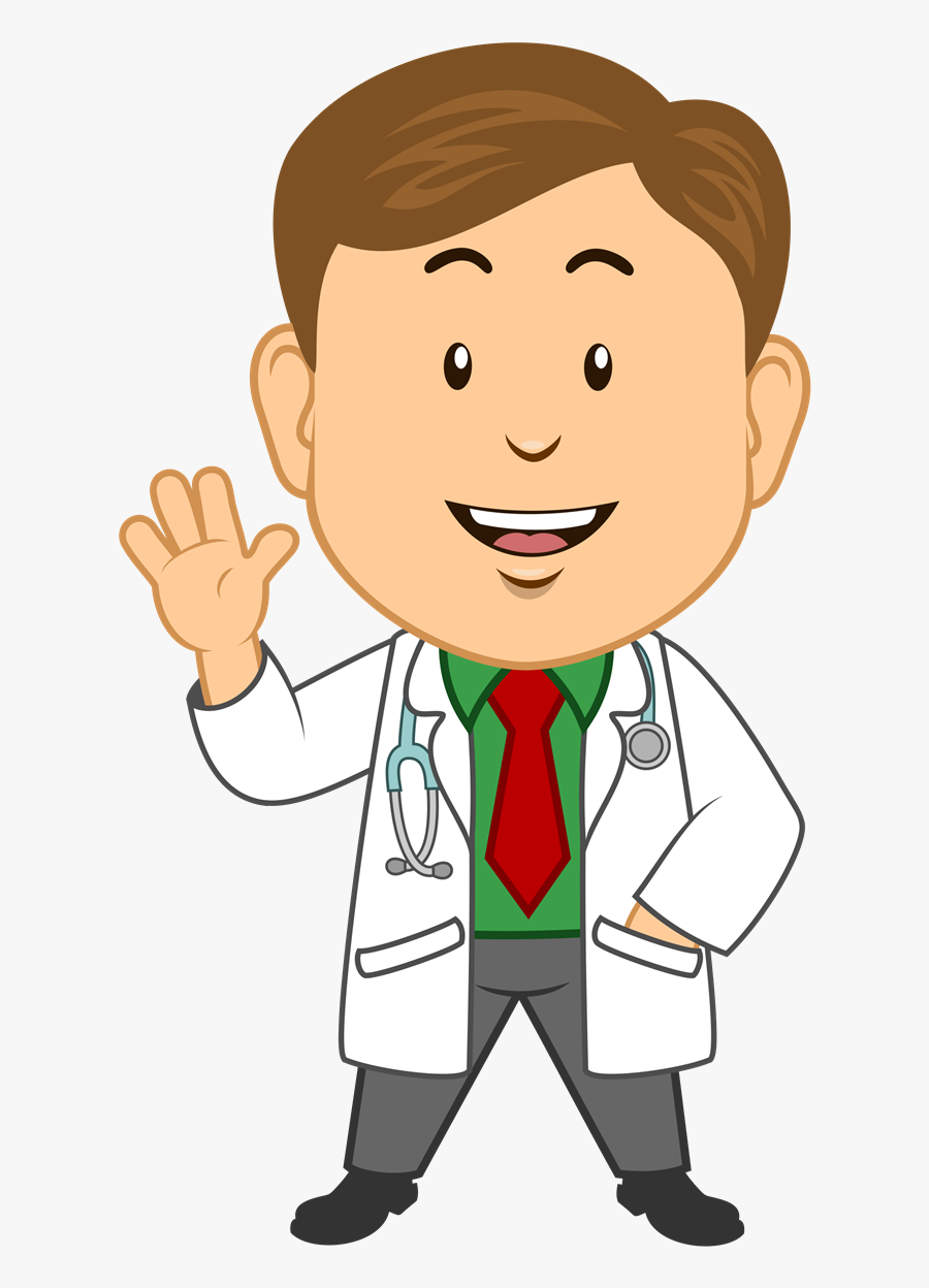 Doctor Free Clipart Clip Art On Transparent Png - Transparent Doctor Cartoon Png, Transparent Clipart