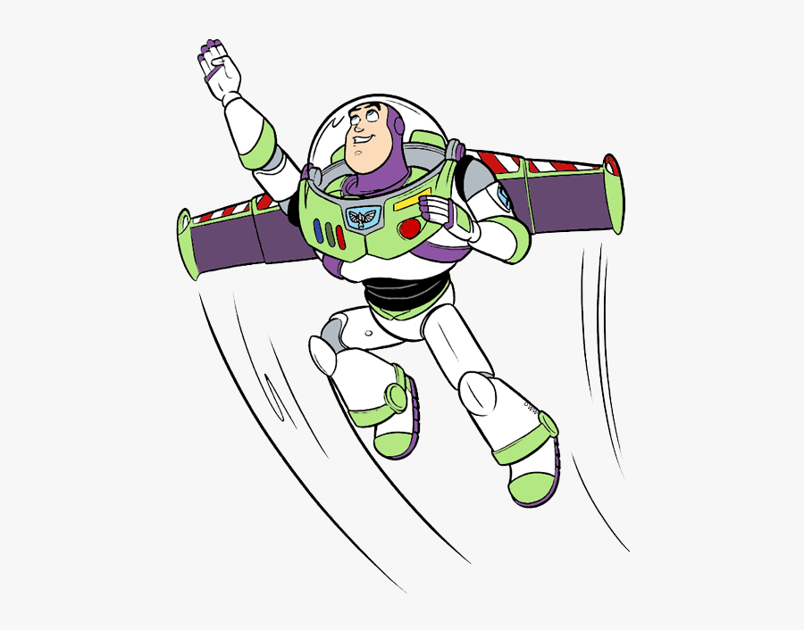 Cartoon Buzz Lightyear Flying , Free Transparent Clipart - ClipartKey.
