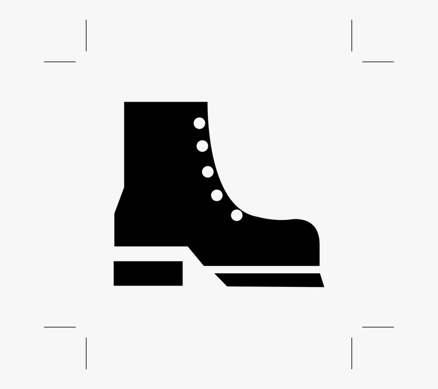 Safety Boots Clipart - Work Boot Clipart Png, Transparent Clipart