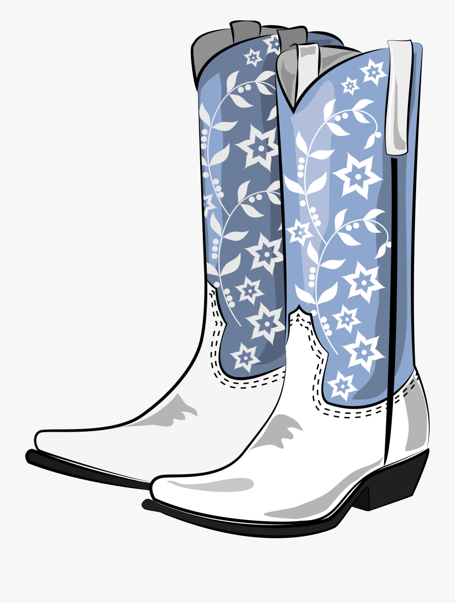 Cowboy Boot Clipart At Free For Personal Use Png Cowboy - Cowboy Boots Graphic Transparent Background , Free Transparent Clipart - ClipartKey