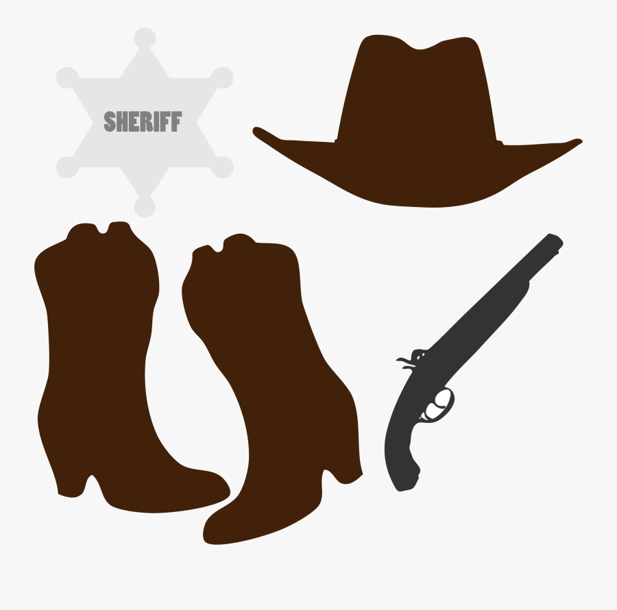 Cowboy Clipart Cowboy Boot - Cowboy Boots Clip Art Free, Transparent Clipart