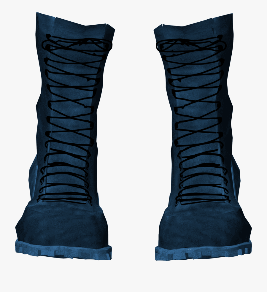 Electric Blue,boot,outdoor Shoe - Knee-high Boot, Transparent Clipart